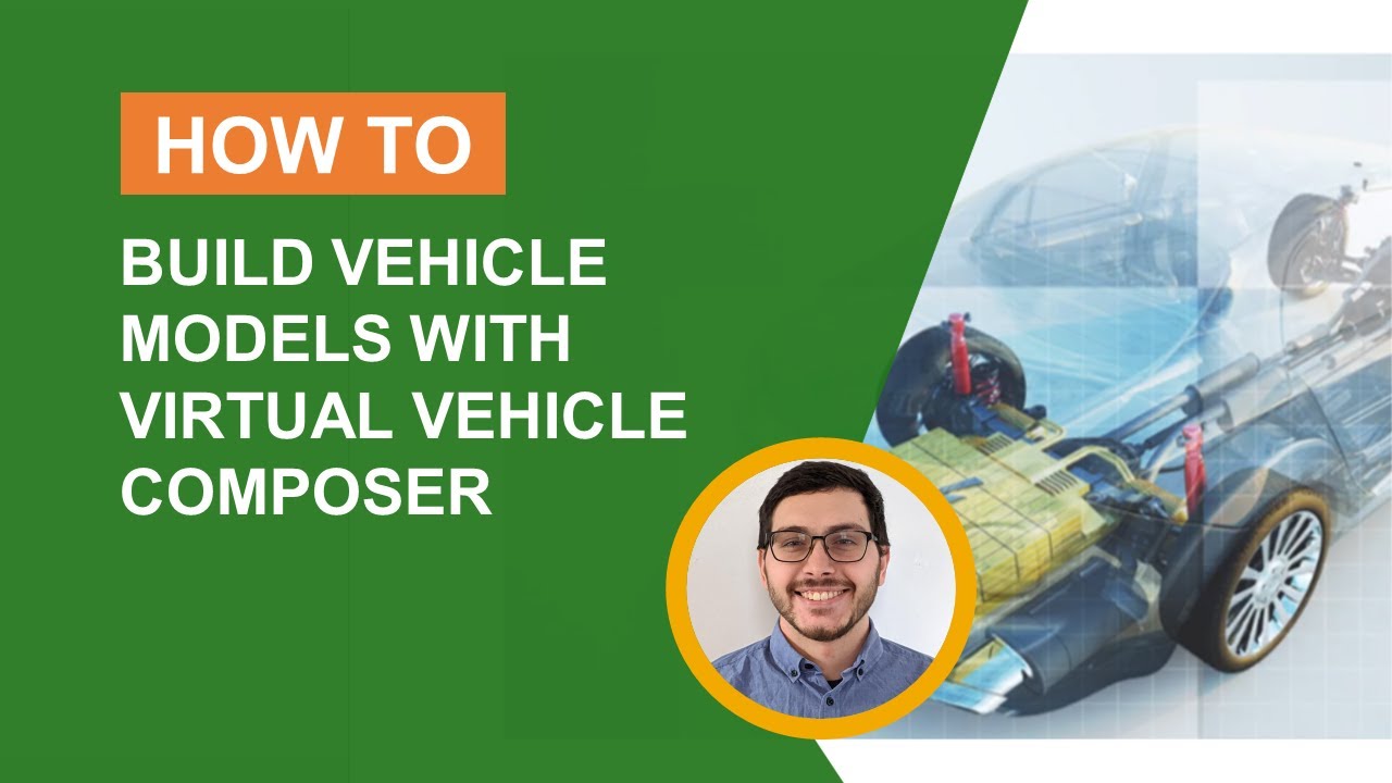 MATLAB's tweet card. How to Build Vehicle Models with the Virtual Vehicle Composer App