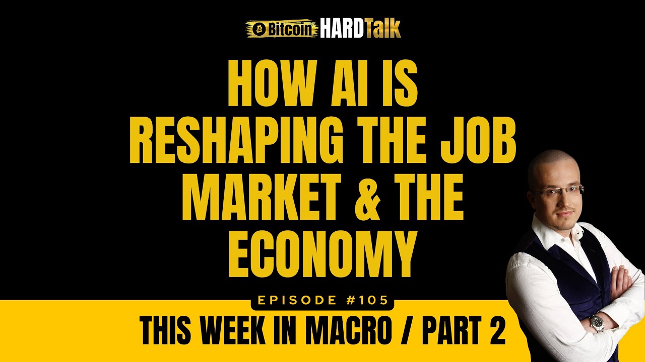 myrontmoore's tweet card. How AI Is Reshaping the Job Market & the Economy | This Week in Macro...