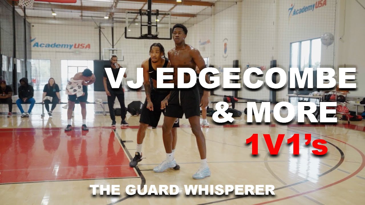 osimplis's tweet card. VJ Edgecombe and More Go At It | 1v1 Runs + Training