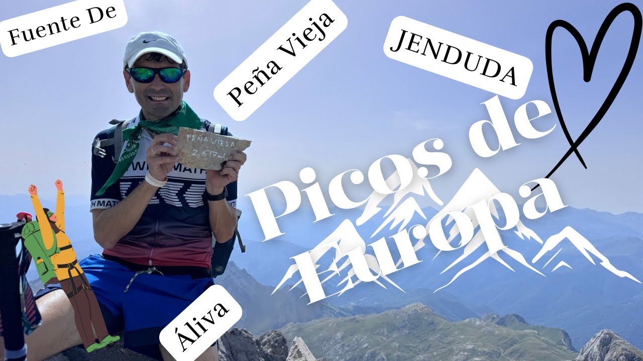 Funwithmaths2's tweet card. RUTA FUENTE DE-CANAL DE LA JENDUDA-PEÑA VIEJA-ÁLIVA-FUENTE DE.PICOS...