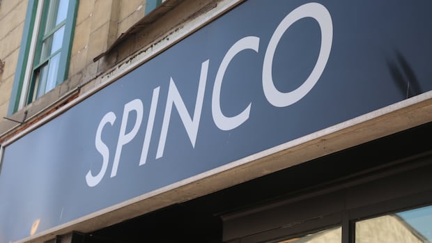 CBCAlerts's tweet card. Public health reported 38 primary cases — 36 patrons and 2 staff — connected to SPINCO as of Sunday, along with nine secondary cases.