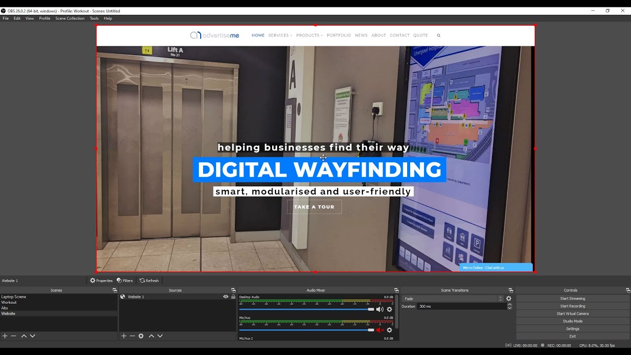 hex0xe's tweet card. HOW TO INTERACT WITH A BROWSER IN OBS