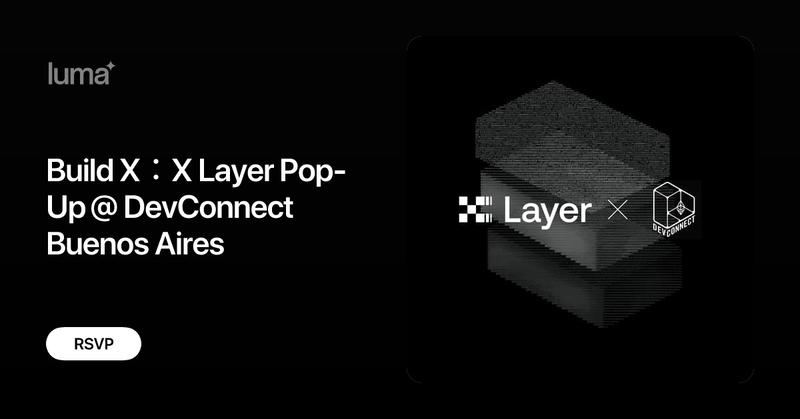 PotatoSwap_Fi's tweet card. A giant has awakened — and now, its builders rise. After unveiling X Layer – The New Money Chain to the world, the momentum moves to Devconnect Argentina -…