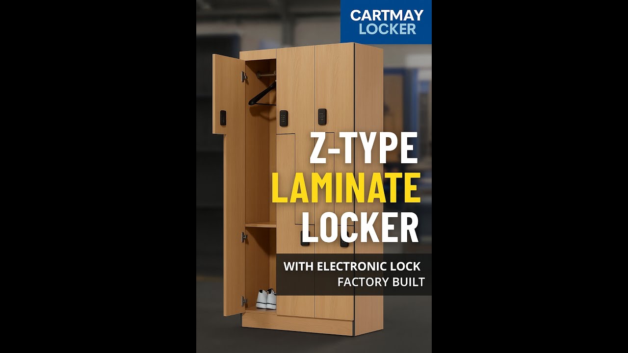 Astinsmgscz2024's tweet card. How We Manufacture Laminate Lockers | Factory in China #customlocker...