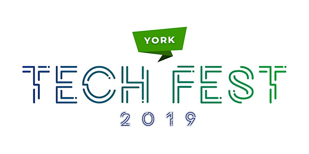 yorktechfest's tweet card. A Tech Conference to showcase the Tech non-profit communities in York.