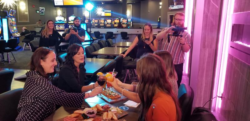 VIVAProductions's tweet card. Our Viva Productions team is in action tonight producing a series of commercials for The Social YGK. #video #commercial #marketing #digitalagency