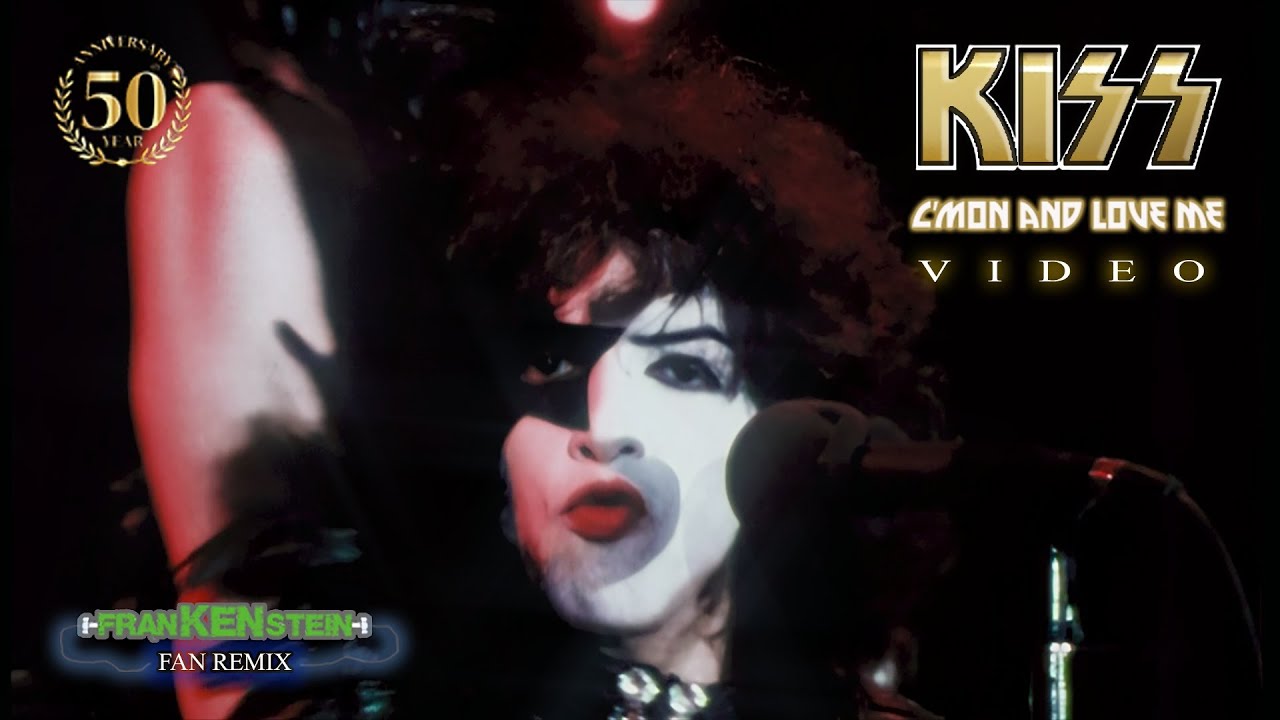 keithjamesharr3's tweet card. KISS - "C'mon And Love Me" VIDEO (franKENstein 50th Anniversary Remix)