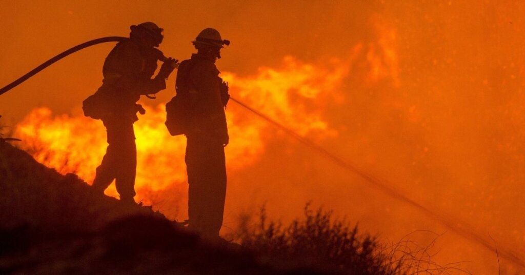 EarthDay's tweet card. The wildfires on the West Coast of the US have decimated over 5 million acres of land and resulted in the world’s most dangerous air quality.