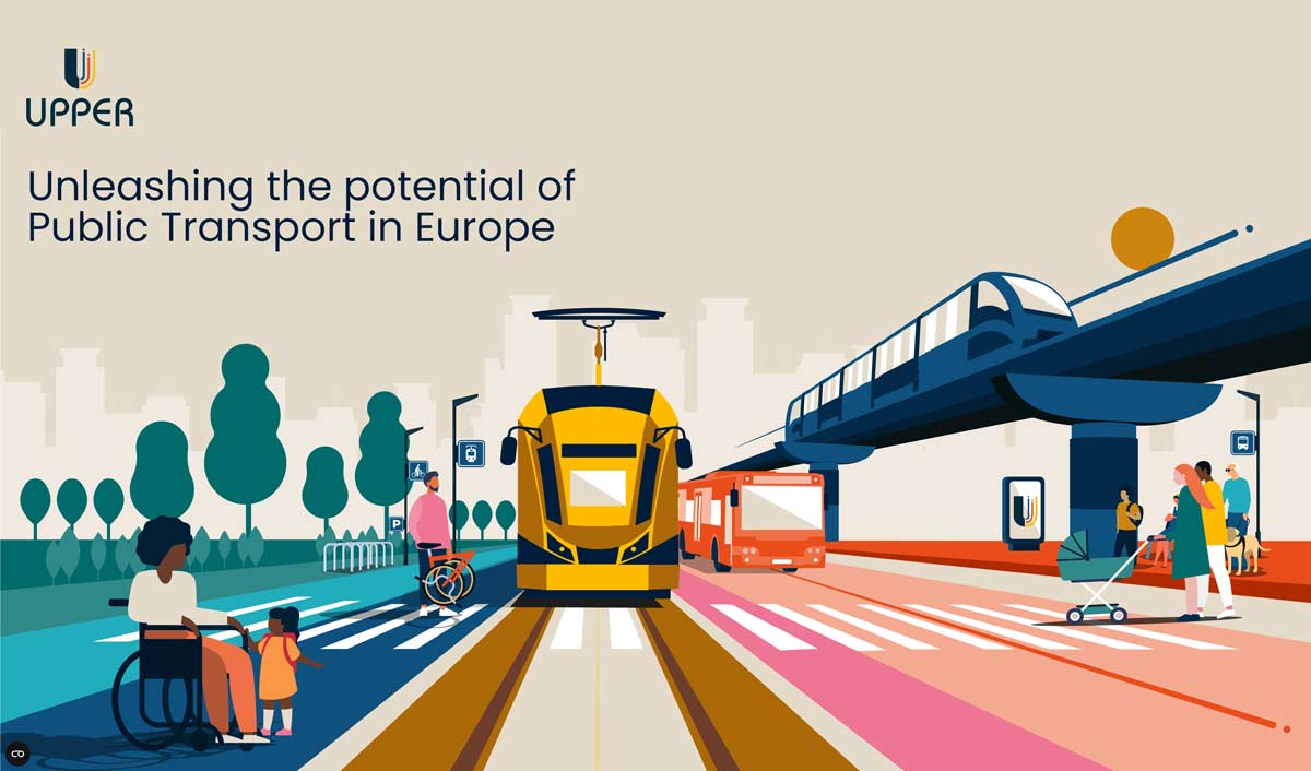 project_upper's tweet card. Unleashing the potential of Public Transport in Europe