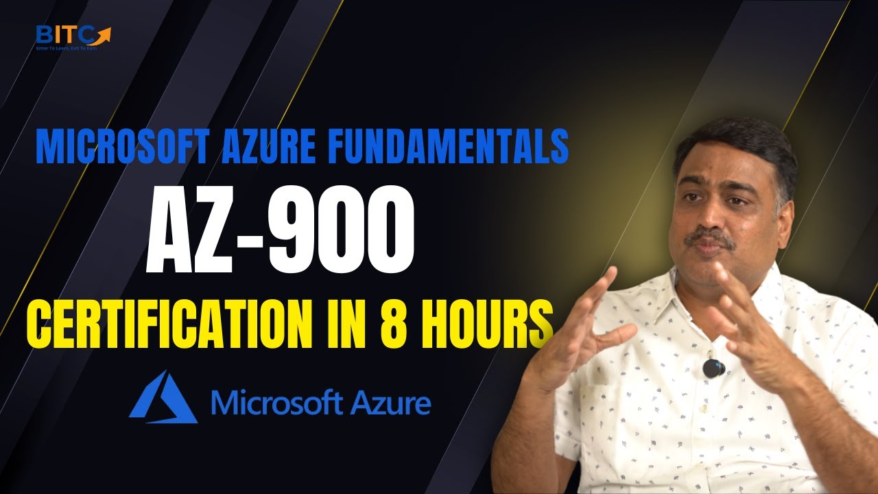 dotnettranings's tweet card. Microsoft Azure Fundamentals Certification Course (AZ-900) - Pass the...