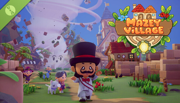 SlappyInc's tweet card. Mazey Village is a cozy town-restoring adventure where a tornado scatters homes, villagers, and their precious belongings. Find what was lost in the whirl as you solve mazes, rebuild houses, and fill...