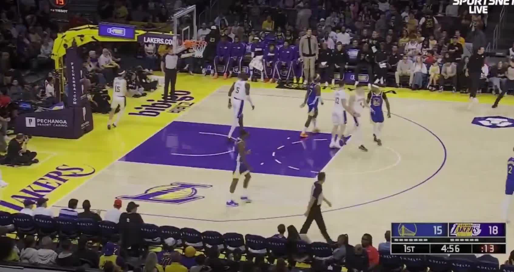 NBAGameTracker's tweet card. Watch Draymond | Streamable