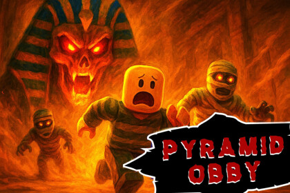 New__Takeshi's tweet card. 📒ストーリー📒 ああ、なんて謎めいたスペースだよ、ピラミッド! でも、怖い化け物が入っているという噂は聞いたことがあります... このピラミッドの謎を解決し、安全に脱出できますか? ✅情報✅ ・このゲームはαバージョンです。バグがある可能性があります。 ・トラブルが発生した場合は、Robloxグループまたはこのゲームのフォームに報告してください! ・このゲームは継続的にアップデートされ、...