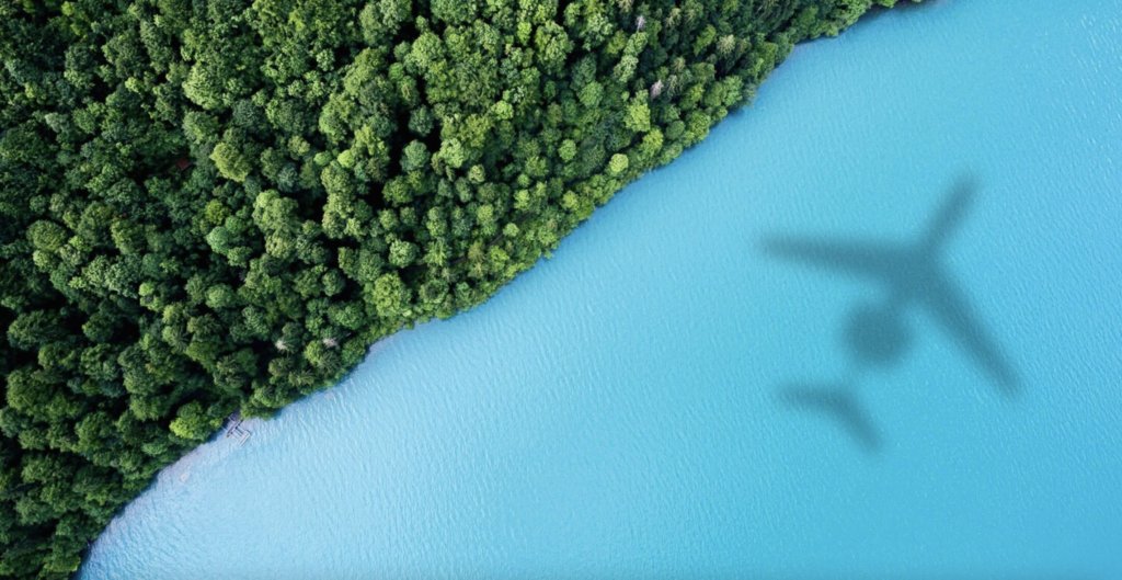 sentientjet's tweet card. Sentient Jet pioneers private jet sustainability, with a 300% emissions offset commitment through 4AIR. Learn about our eco-friendly approach.