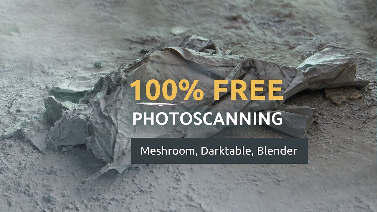 _p_i_t_e_r_'s tweet card. Photoscanning 100% Free: Complete Meshroom Tutorial | Photogrammetry...