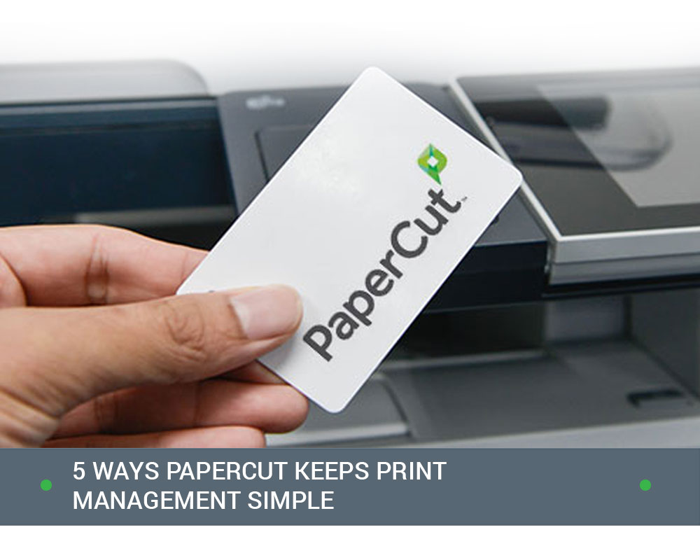 MyOfficeTech's tweet card. 5 Ways PaperCut Keeps Print Management Simple We get it – you don’t have time for a complicated print management solution. It’s your business, your devices, and your processes. Now, there’s a simple...