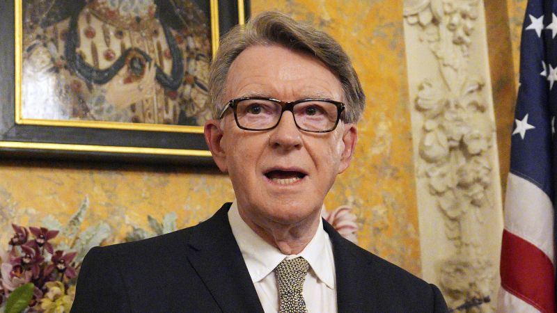GilbertGreg647o's tweet card. Peter Mandelson was fired as Britain’s ambassador to the United States on Thursday after his ties to the convicted sex offender Jeffrey Epstein became another unwelcome problem for the embattled...