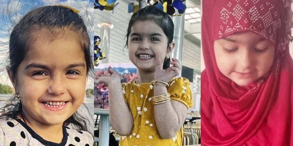 WLBT's tweet card. Law enforcement officials believe Lina Sardar Khil, a 3-year-old missing girl from San Antonio, to be in grave or immediate danger.