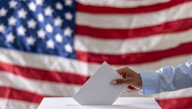 adamcallroberts's tweet card. There are no polling sites, only one person is voting, and nothing will change, no matter how that person casts their ballot.