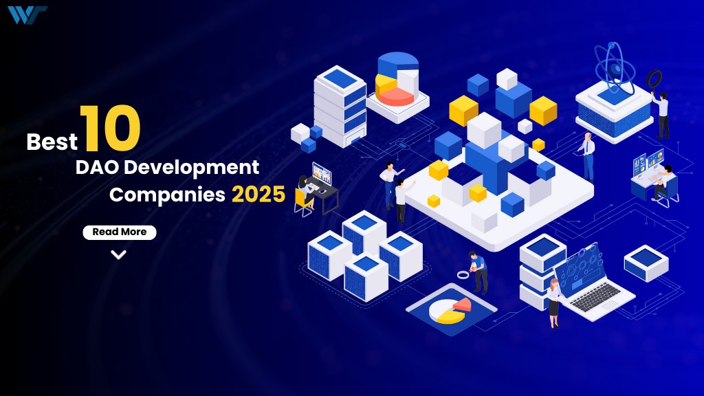 wisewaytec's tweet card. Explore the top 10 DAO development companies of 2025, providing expert solutions in smart contracts, token creation, and decentralized ecosystem solutions for businesses.