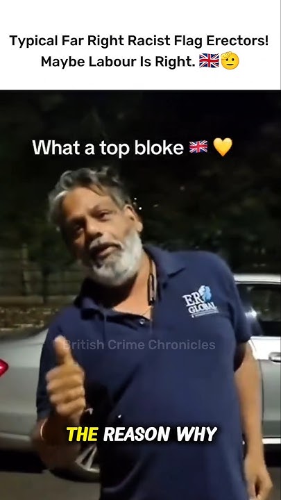 Refuse_Nick2342's tweet card. Typical far right racist flag erectors. #police #ukpolice #ukcrime...