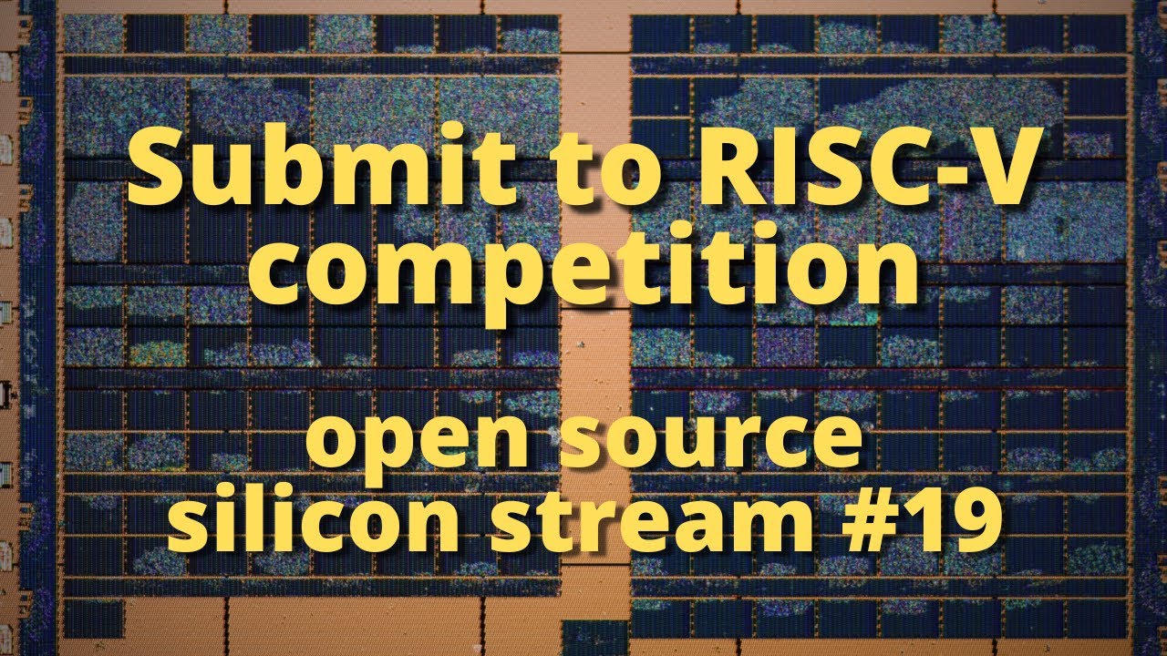 matthewvenn's tweet card. Open Source Silicon Stream #19 - Submit to the RISC-V competition