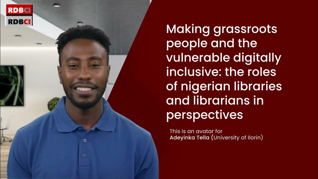 rdbci's tweet card. Making grassroots people and the vulnerable digitally inclusive: the...