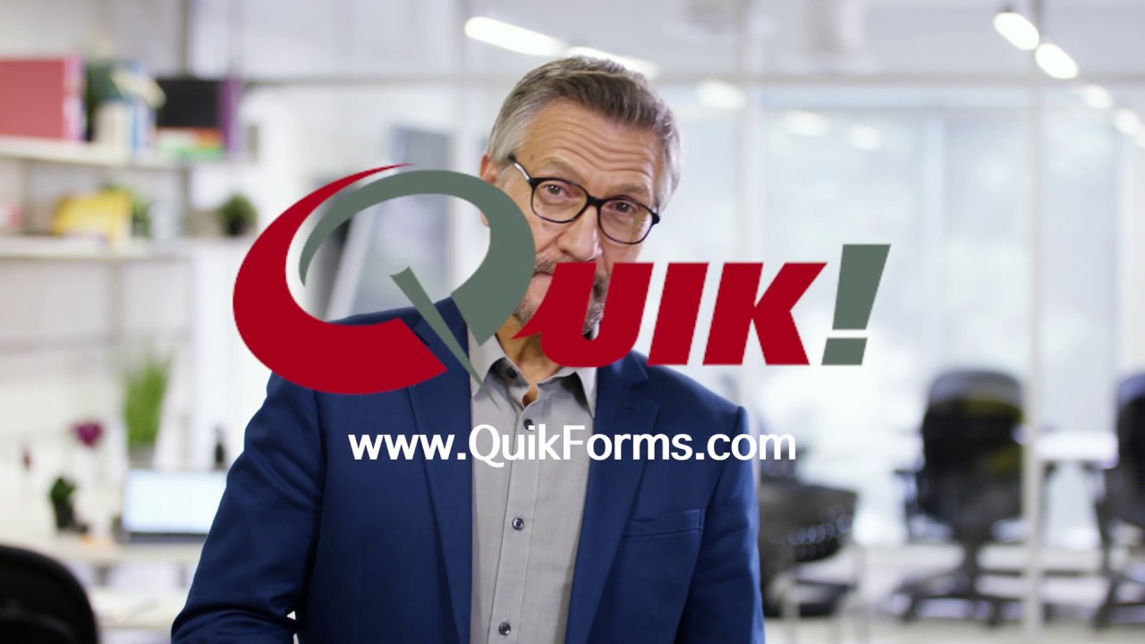 QuikForms's tweet card. Quik! Forms Enables Your Best Work
