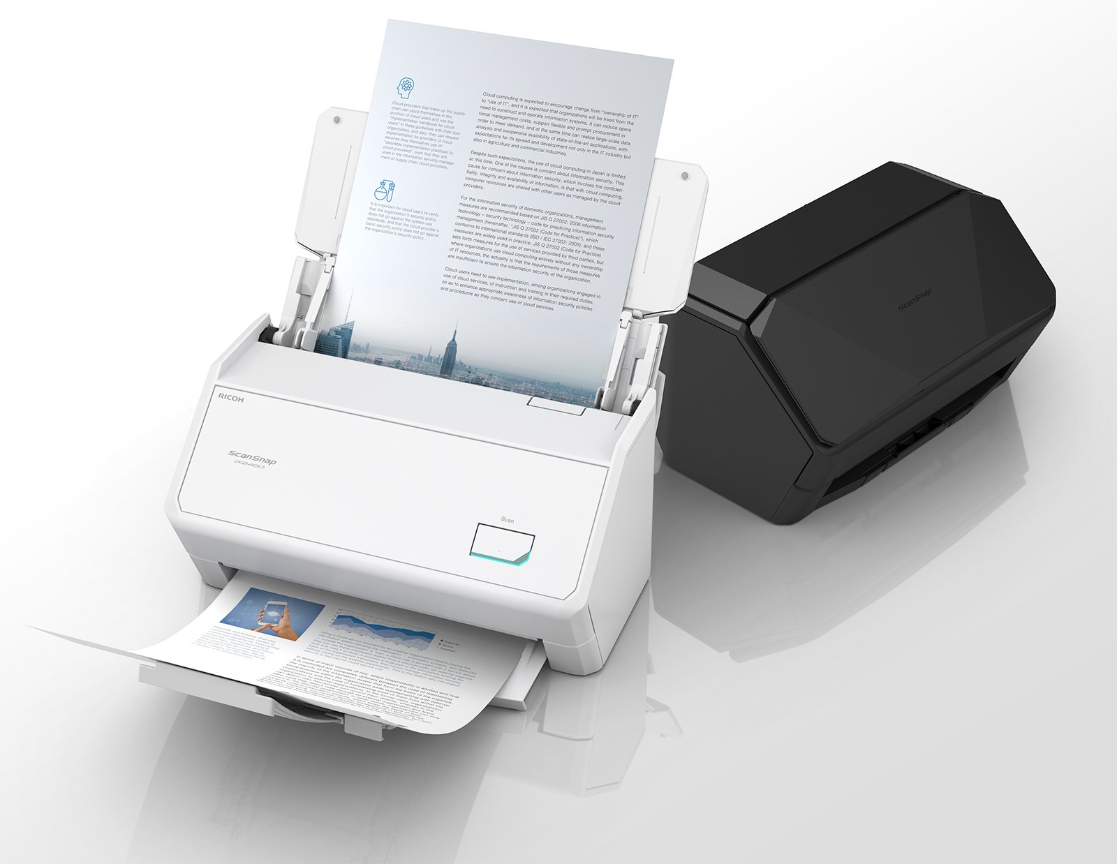 OCGOT1616's tweet card. 　株式会社PFUは11月13日、ドキュメントスキャナー「ScanSnap iX2400」を発売した。市場想定価格は4万8400円。