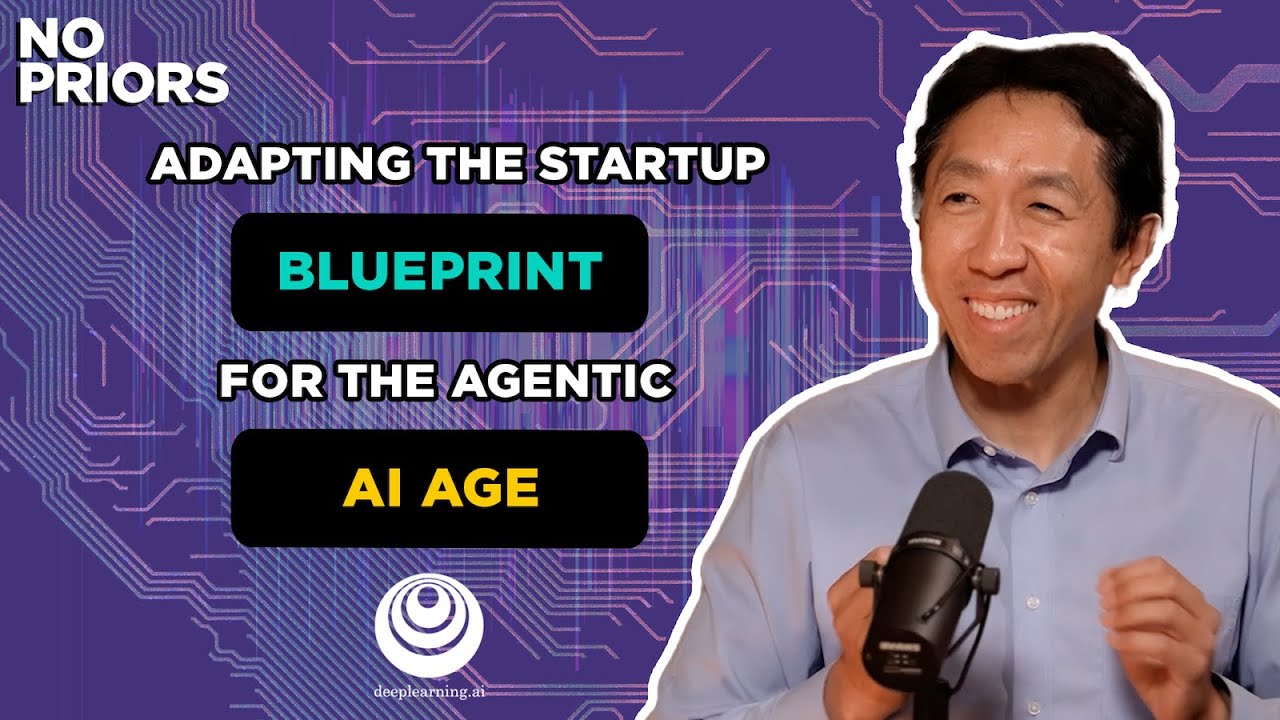 sinclairdta's tweet card. No Priors Ep. 128 | With Andrew Ng, Managing General Partner at AI...