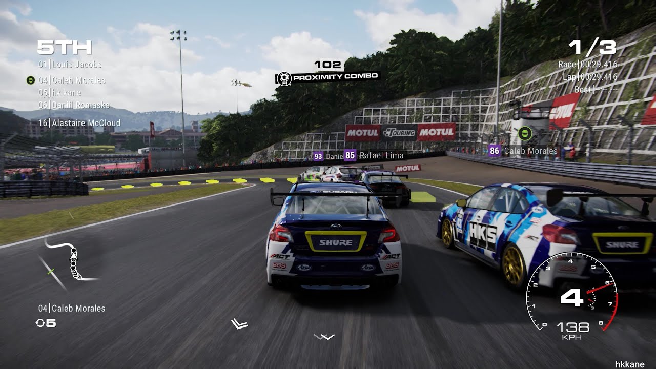 hkkaneGAME12's tweet card. GRID (2019) Career Mode PC Gameplay P.43