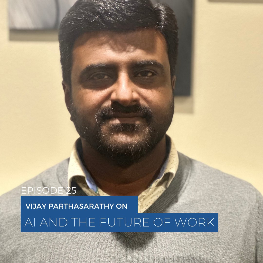 ScalingTechPod's tweet card. What is the future of AI, and how will it affect the way that we conduct work? In this episode of the Scaling Tech Podcast, we speak with Vijay Parthasarathy, Head of AI and ML at Zoom, about the...