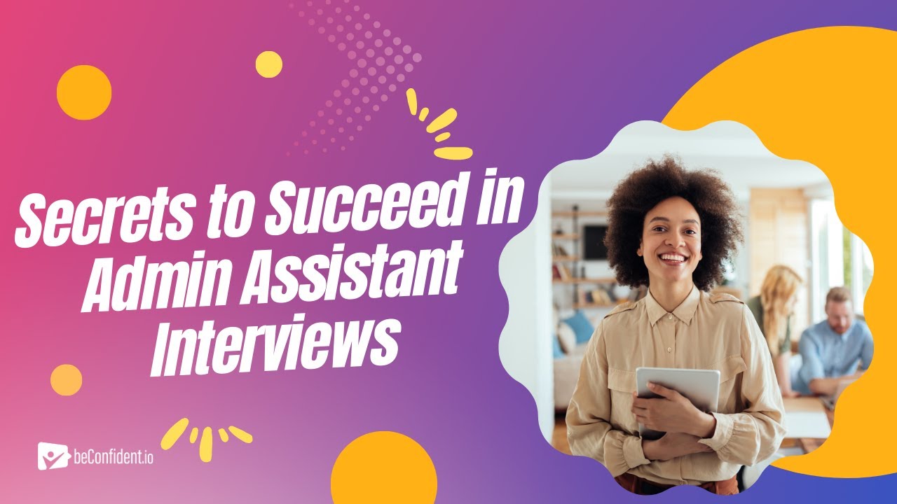 BeConfident_io's tweet card. Top admin assistant answer to impress employers