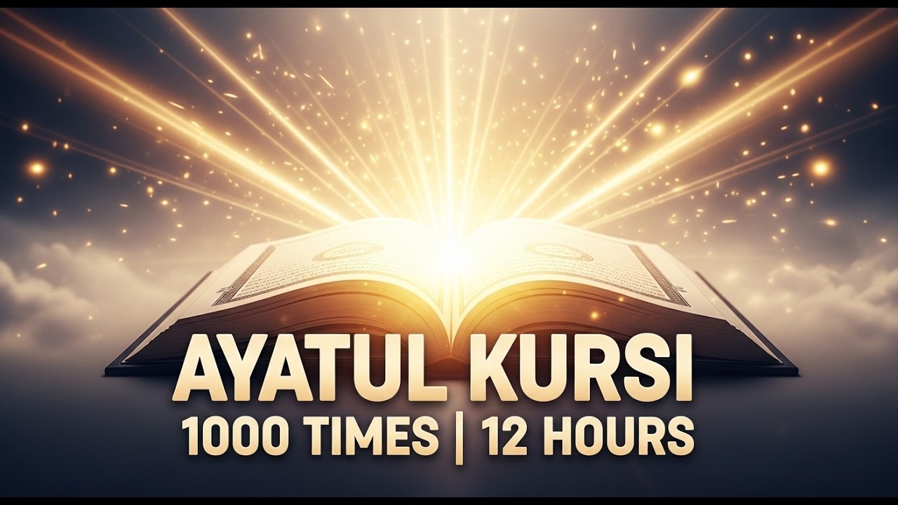 getstudyonline's tweet card. Ayatul Kursi x1000 🌙 12 Hours Beautiful Quran Recitation | Protect...