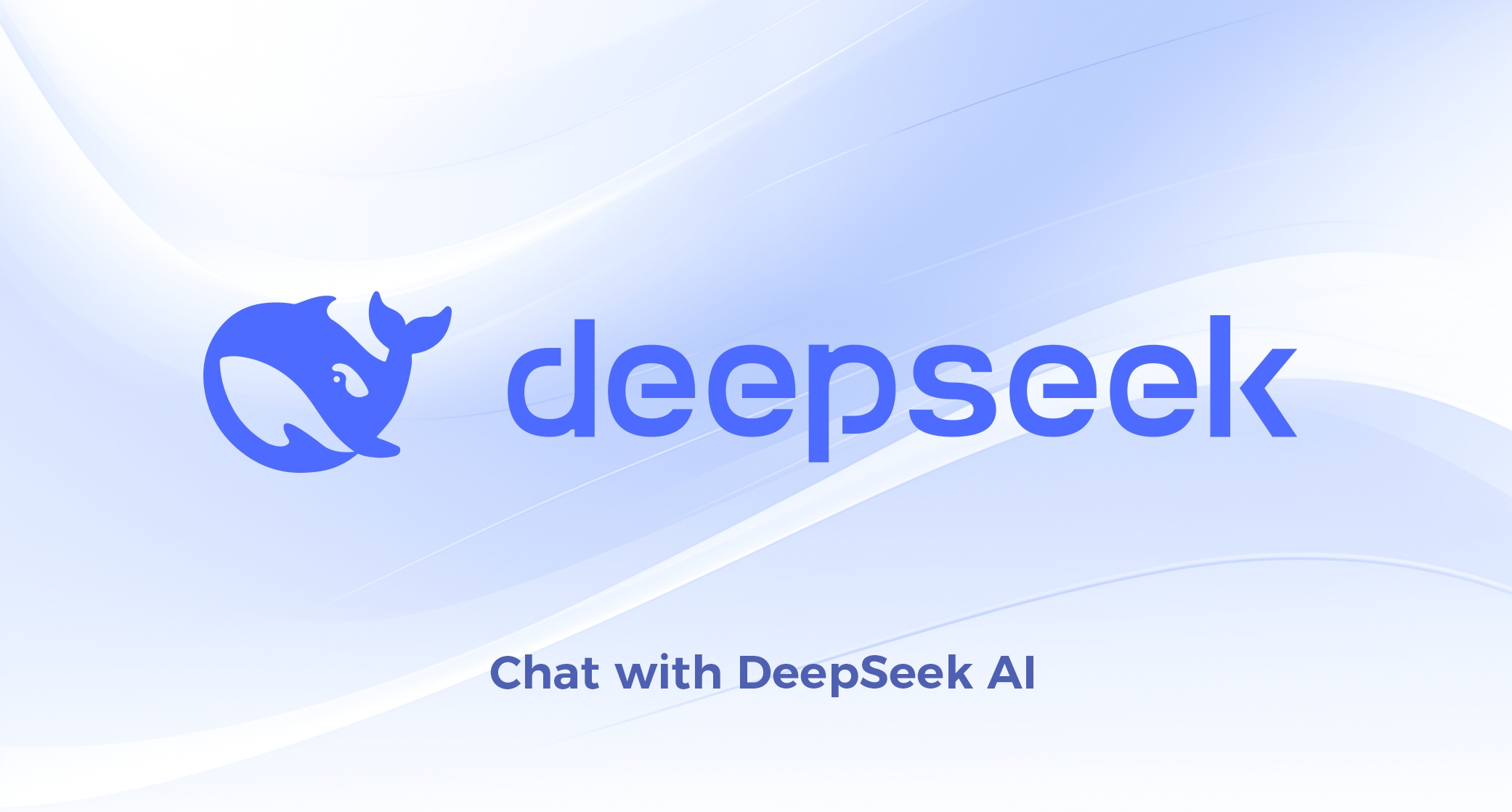 deepseek_ai's tweet card. Chat with DeepSeek AI.