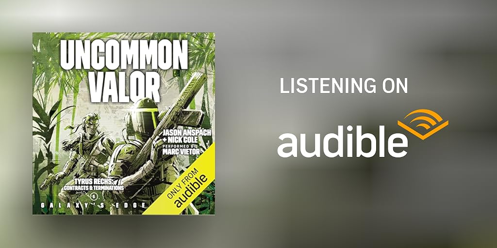 wargate's tweet card. Check out this great listen on Audible.com. The last man of a lost cause On the jungle planet Red Eye, a lone legionnaire fights for survival. His Legion SOG team, sent here to put an end to the...
