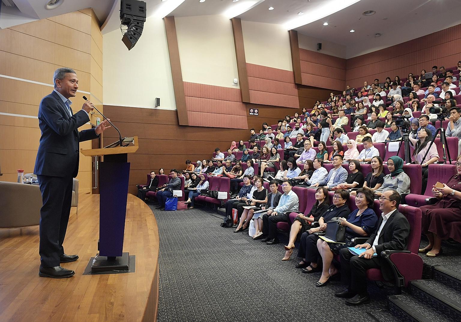 LearnableAsia's tweet card. Education is critical in helping young Singaporeans thrive in a turbulent world of technological revolution, said Foreign Minister Vivian Balakrishnan yesterday. Read more at straitstimes.com. Read...