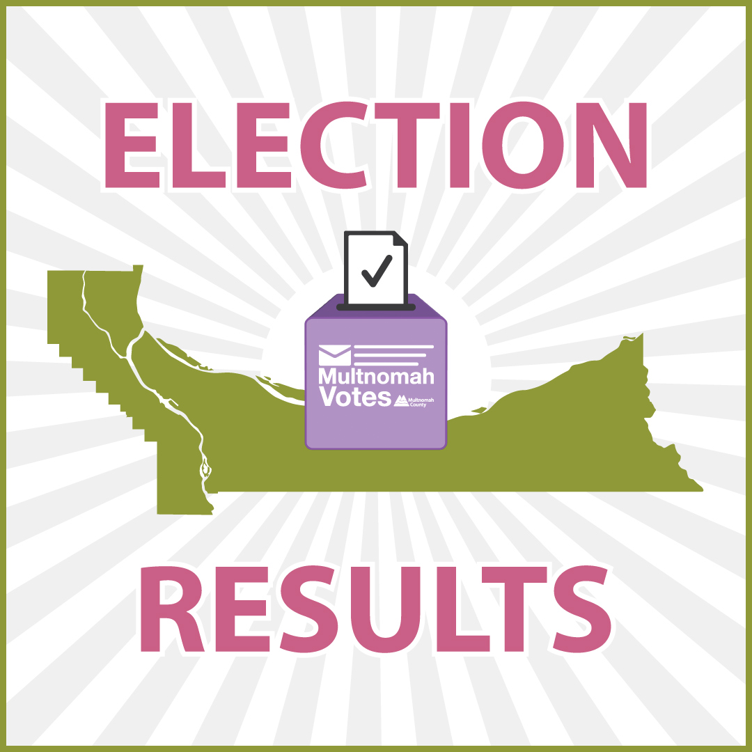 multco's tweet card. November 5, 2024 Election Results - Multnomah County