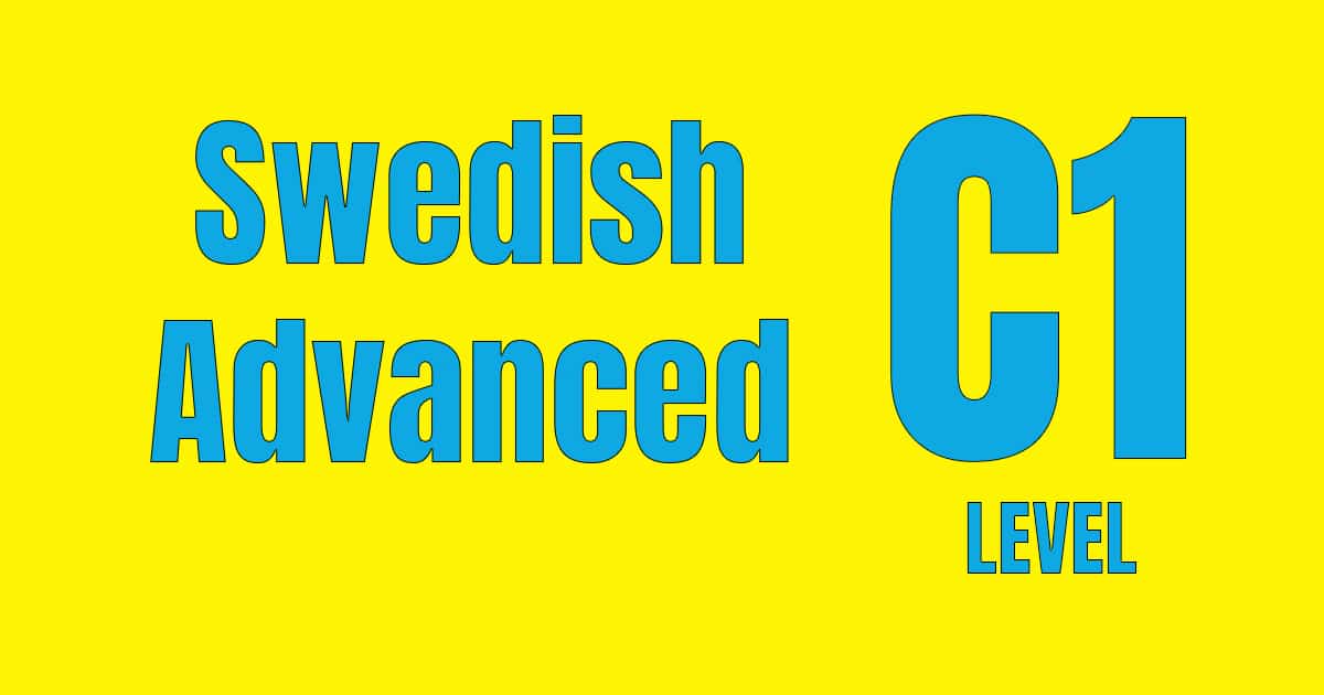 OnlineSwedish's tweet card. C1 Swedish Advanced Swedish Course https://youtu.be/BFqA7H7M9eg C1 Swedish course is advanced Swedish. This course is aimed at those who want to master the Swedish language at a high level, those who...