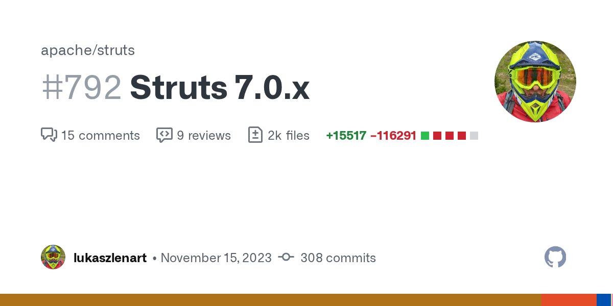TheApacheStruts's tweet card. SNAPSHOT build is available in ASF Snapshot repository or you can download Nightlies build from here