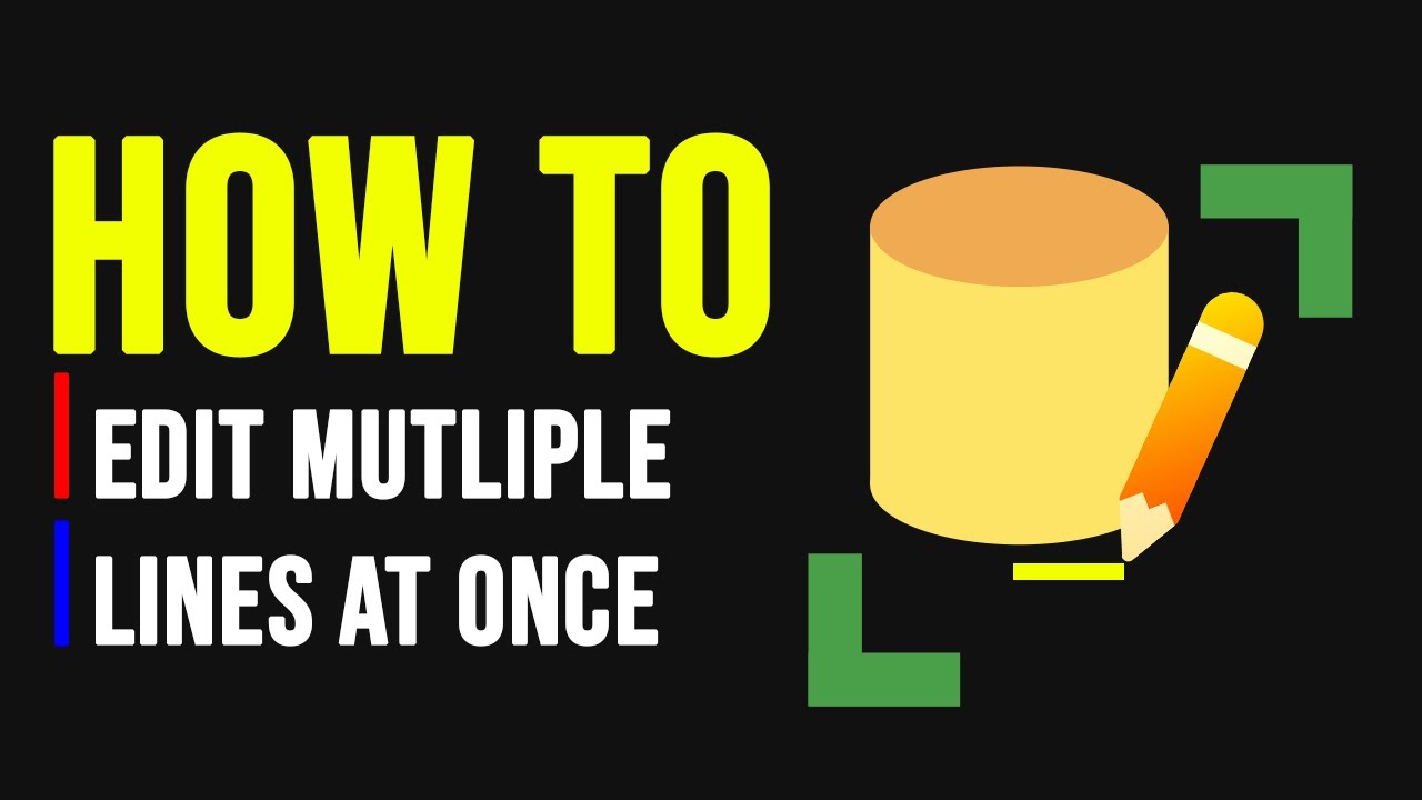 QuickzDev's tweet card. How to Select Multiple Lines at Once in SQL Management Studio