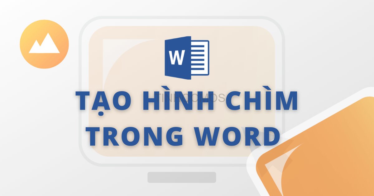 MiHyeon10's tweet card. Bảo vệ bản quyền file word của mình và ghi ấn tượng dấu ấn cá nhân...Tinhocmos sẽ hướng dẫn cách tạo hình chìm (watermark) trong Word.