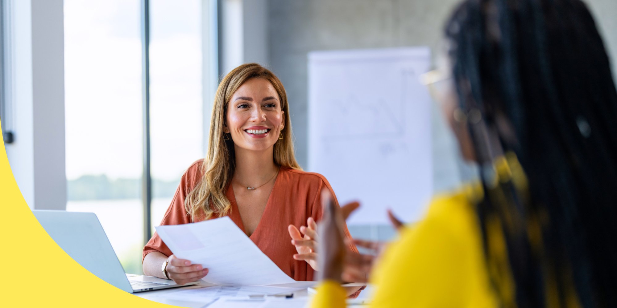 NETabilities's tweet card. It's not a trap! Learn how to answer "What are you looking for in a new position?" with these tips and examples.