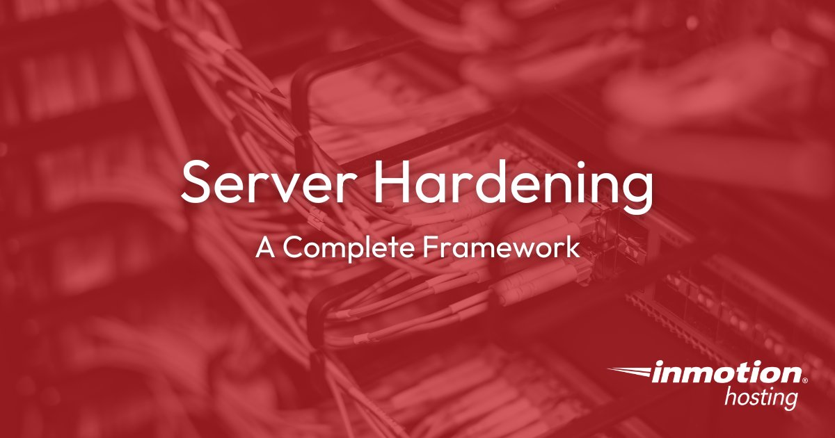 webhosting's tweet card. A comprehensive guide to server hardening with best practices for securing servers, improving performance, and reducing vulnerabilities.