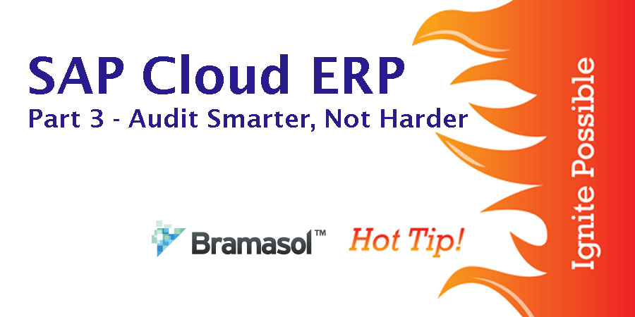 Bramasol's tweet card. Watch this video to see how SAP Cloud ERP gives you the automation, transparency, and built-in controls to take the stress out of compliance.