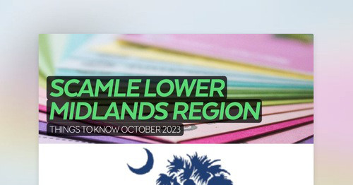 joyner_mrs's tweet card. SCAMLE LOWER MIDLANDS REGION