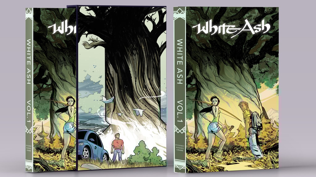 CharlesStickney's tweet card. A remastered, luxury HC collection of the hit fantasy romance epic, incorporating the new material produced for Scout Comics