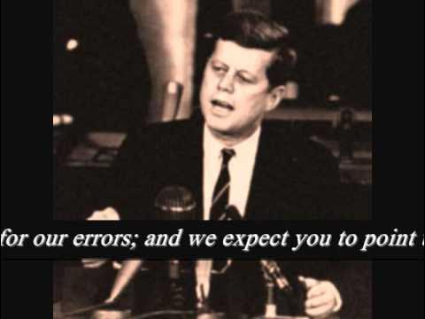 SagitLEO18's tweet card. President John F Kennedy's speech, warning us...