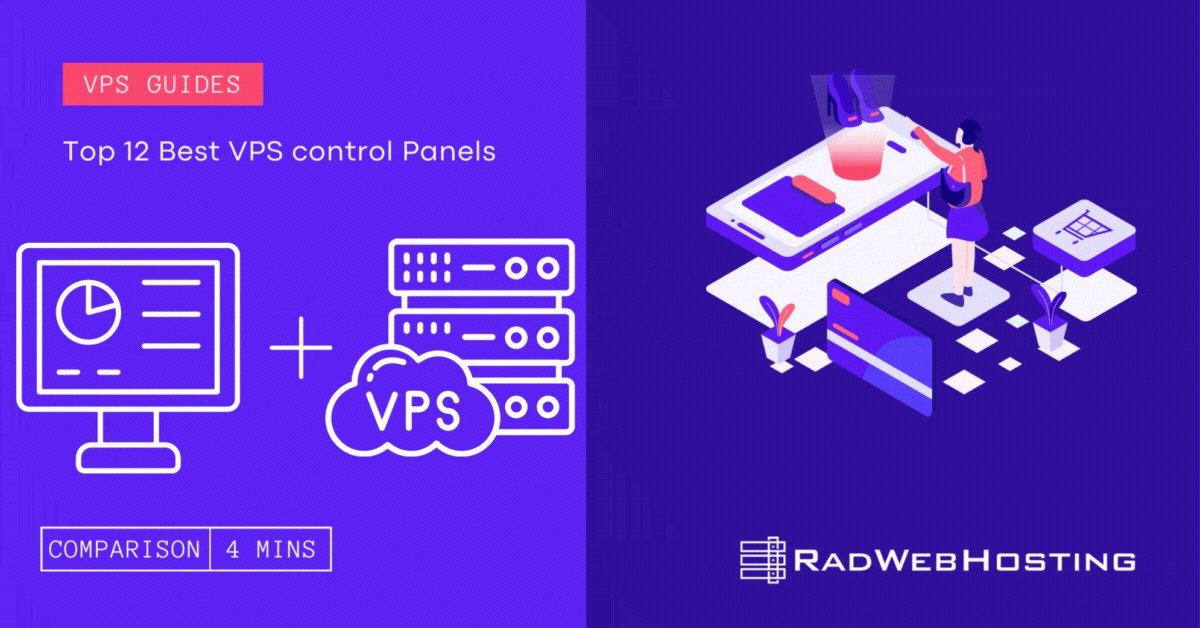 RadWebHosting's tweet card. Today, we provide a list of the top 12 best VPS control panels. VPS control panels are useful in making server administrative tasks easier and usually provide