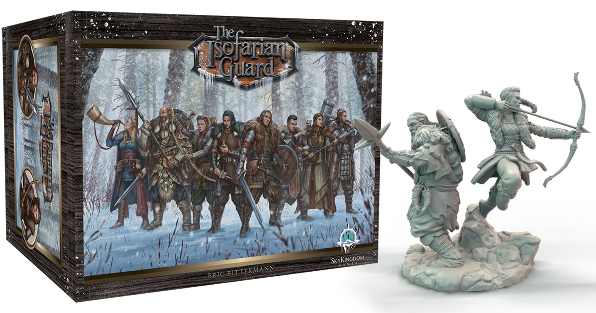 SplitableInf's tweet card. The Isofarian Guard returns with new and updated content. Explore this 1-2 player narrative driven boardgame featuring a fully voice acted storyline and musical score powered by Forteller!